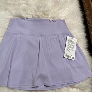 NWT Lululemon Align HR skort size 10 in LFRS (Lavender Frost)